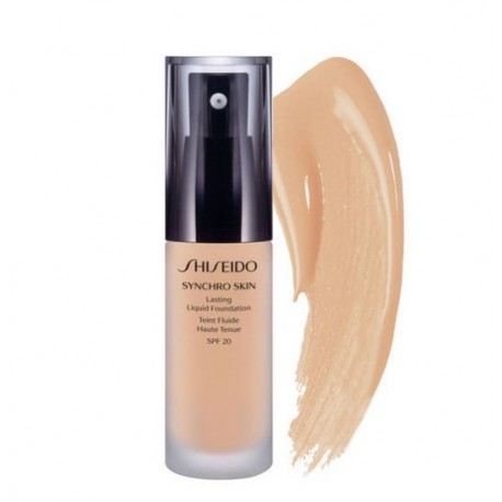 SHISEIDO SYNCHRO SKIN LASTING FOUNDATION R1 ROSE 30 ML
