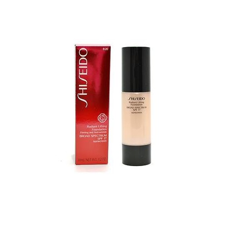 SHISEIDO RADIANT LIFTING FOUNDATION 30 ML SPF 15 COLOR I00 VERY LIGHT IVORY