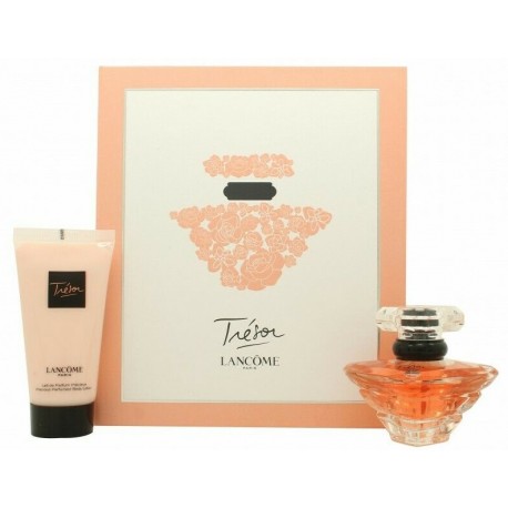 comprar perfumes online LANCOME TRESOR EDP 30 ML + B/L 50 ML SET REGALO mujer