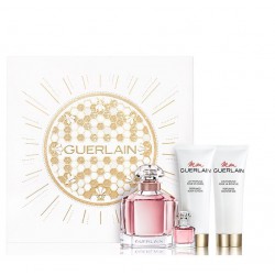 Comprar perfumes online set GUERLAIN MON GUERLAIN FLORALE EDP 100 ML + EDP 5 ML + LECHE PERFUMADA 75 ML + GEL 75 ML SET REGALO