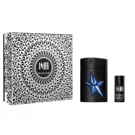 comprar perfumes online hombre THIERRY MUGLER A*MEN EDT 100 ML + DESODORANTE 20 GR. SET REGALO