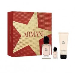 comprar perfumes online ARMANI SI EDP 50 ML + EDP 15 ML + GEL DUCHA 75 ML SET REGALO mujer