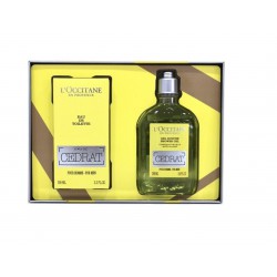 comprar perfumes online hombre L'OCCITANE EN PROVENCE EAU DE TOILETTE CÉDRAT EDT 100 ML + SHOWER GEL 250 ML SET REGALO