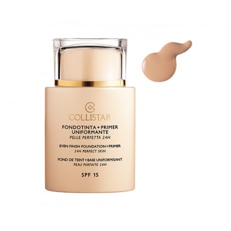 COLLISTAR FLUIDO + PRIMER ACABADO UNIFORME SPF 15 2 CAMEO 35 ML