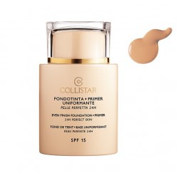 COLLISTAR FLUIDO + PRIMER ACABADO UNIFORME SPF 15 3 SAND 35 ML