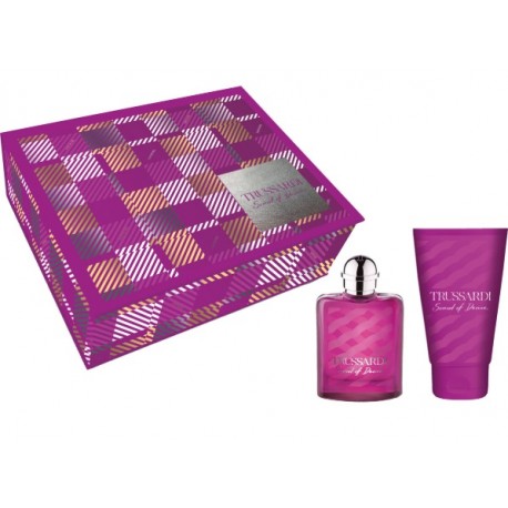 comprar perfumes online TRUSSARDI SOUND OF DONNA EDP 50 ML + B/LOC 100 ML SET REGALO mujer