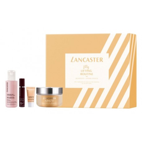 LANCASTER SURACTIF COMFORT LIFT CREMA 50 ML + EYE CREAM 3 ML + SERUM 10 ML + CLEANSING MILK 100 ML SET REGALO