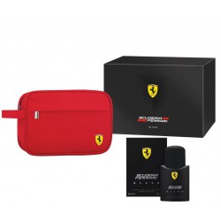 comprar perfumes online hombre FERRARI SCUDERIA BLACK EDT 40 ML + NECESER SET REGALO