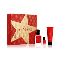 comprar perfumes online GIORGIO ARMANI SÌ PASSIONE EDP 50 ML + EDP 7 ML + B/L 75 ML SET REGALO mujer