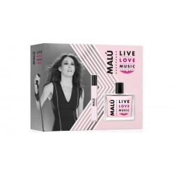 comprar perfumes online MALU LIVE LOVE MUSIC EDT 100 ML + MINIATURA 10ML SET REGALO mujer