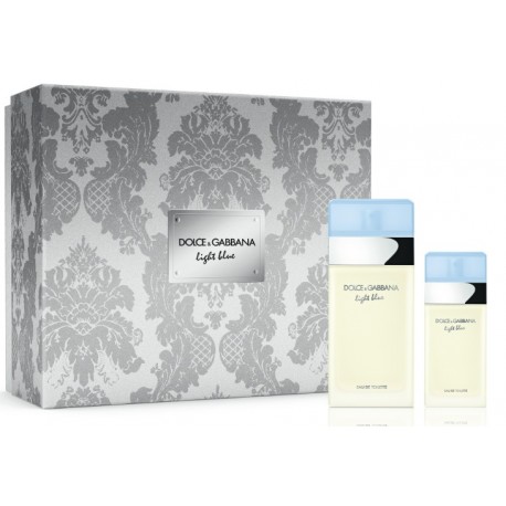 DOLCE & GABBANA LIGHT BLUE EDT 100 ML + EDT 25 ML SET REGALO