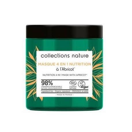 EUGENE PERMA COLLECTIONS NATURE MASCARILLA 4 EN 1 NUTRICIÓN ALBARICOQUE 250 ML