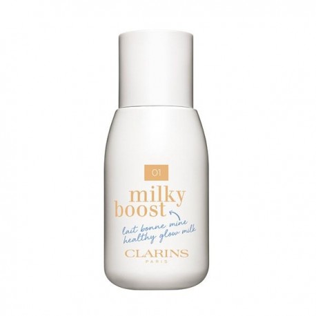 CLARINS MILKY BOOST LECHE MAQUILLAJE PERFECCIONADORA 01 MILKY CREAM 50 ML