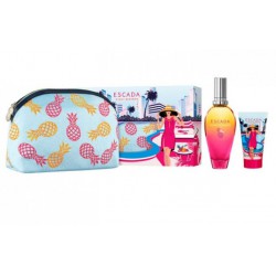 comprar perfumes online ESCADA MIAMI BLOSSOM EDT 50 ML + BODY LOTION 50 ML + NECESER SET mujer