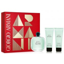 comprar perfumes online GIORGIO ARMANI ACQUA DI GIOIA EDP 50ML + B/L 75ML + S/G 75ML SET mujer