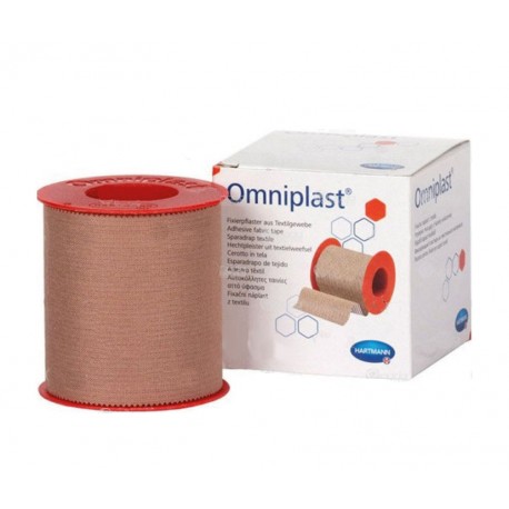 OMNIPLAST ESPARADRAPO POROSO COLOR CARNE 5M X 5 CM