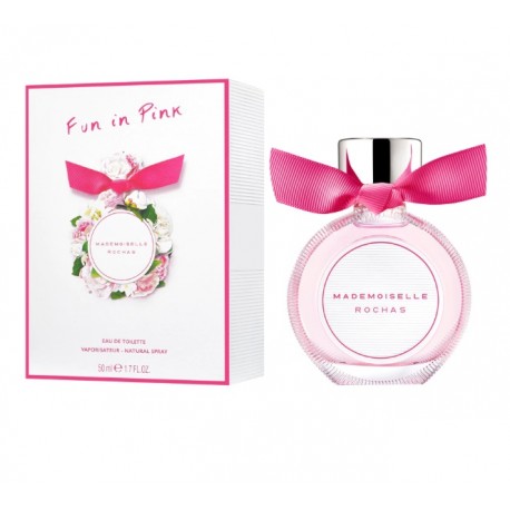 comprar perfumes online ROCHAS MADEMOISELLE FUN IN PINK EDT 50 ML mujer