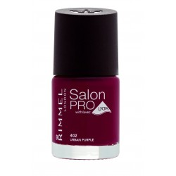 RIMMEL LONDON NAIL POLISH SALON PRO URBAN PURPLE 402 12ML