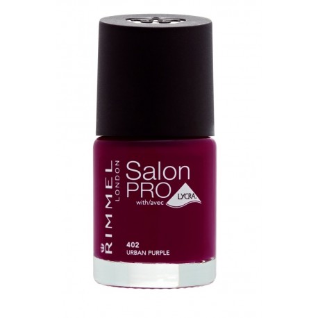 RIMMEL LONDON NAIL POLISH SALON PRO URBAN PURPLE 402 12ML