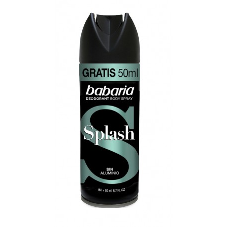 BABARIA MEN DESODORANTE SPRAY SPLASH 200ML