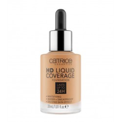 CATRICE BASE DE MAQUILLAJE HD LIQUID COVERAGE 065 BRONZE BEIGE 30 ML