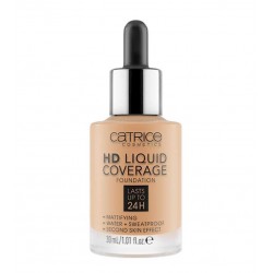 CATRICE BASE DE MAQUILLAJE HD LIQUID COVERAGE 046 CAMEL BEIGE 30 ML