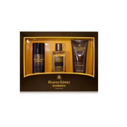 comprar perfumes online hombre ALVAREZ GOMEZ BARBERIA COLONIA 150 ML + DEO 150 ML + GEL BAÑO HIDRATANTE 230 ML SET REGALO