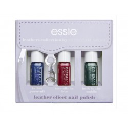 ESSIE SET ESMALTES LEATHERS COLLECTION BY REBECCA MINKOFF (3X5 ML)