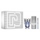 Comprar perfumes online set PACO RABANNE INVICTUS EDT 100 ML + DEO VAPO 150 ML + MINI 10 ML SET REGALO