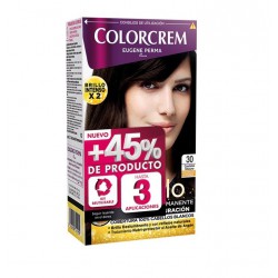 COLORCREM COLOR & BRILLO TINTE CAPILAR +45% DE PRODUCTO 30 CASTAÑO OSCURO