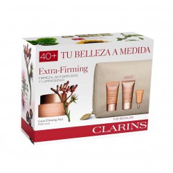 CLARINS EXTRA FIRMING CREMA DIA PIELES SECAS 50ML + 3 MUESTRAS + NECESER SET REGALO