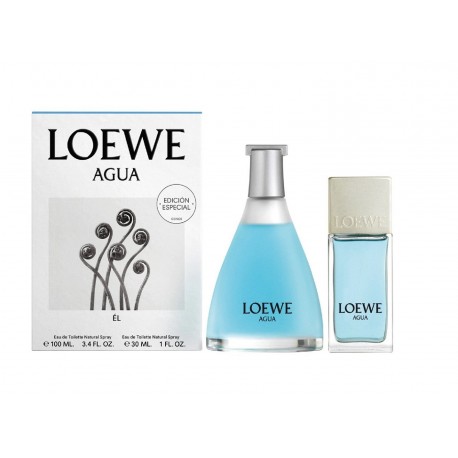 comprar perfumes online hombre LOEWE AGUA DE LOEWE EL EDT 100 ML VP + EDT 30 ML SET REGALO