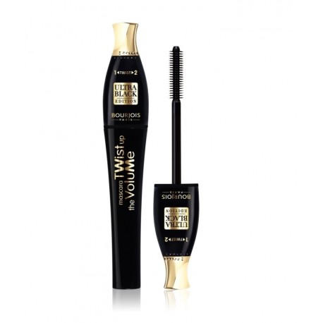 BOURJOIS TWIST UP THE VOLUME MASCARA PESTAÑAS ULTRA BLACK 8ML