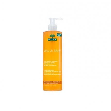 NUXE GEL CUERPO & ROSTRO REVE DE MIEL 400 ML