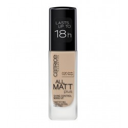 CATRICE ALL MATT PLUS MAQUILLAJE CONTROL BRILLOS 020 NUDE BEIGE 30ML