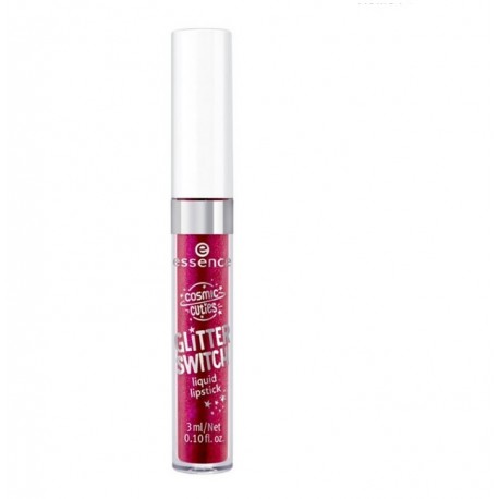 ESSENCE COSMIC CUTIES GLITTER SWITCH LABIAL LIQUIDO 03 SPARKLING BORDEAUX