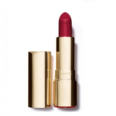 CLARINS JOLI ROUGE VELVET BARRA DE LABIOS MATE COLOR 754 DEEP RED