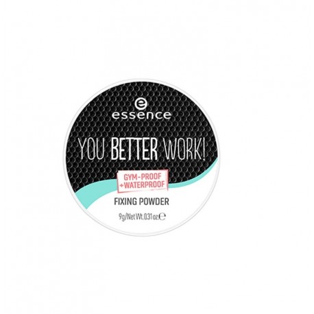 ESSENCE POLVOS COMPACTOS FIJADORES YOU BETTER WORK!