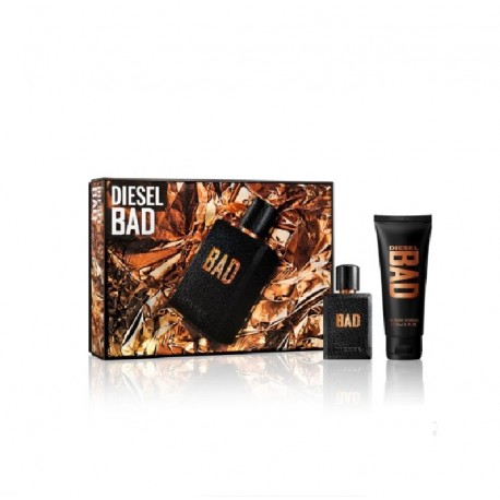 DIESEL BAD EDT 50 ML + S/GEL 100 ML SET REGALO