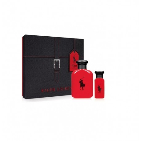 RALPH LAUREN POLO RED EDT 125 ML + EDT 30 ML SET REGALO