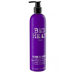 Comprar champu TIGI BED HEAD DUMB BLONDE PURPLE TONING SHAMPOO CHAMPU MATIFICANTE CABELLO RUBIO 400 ML